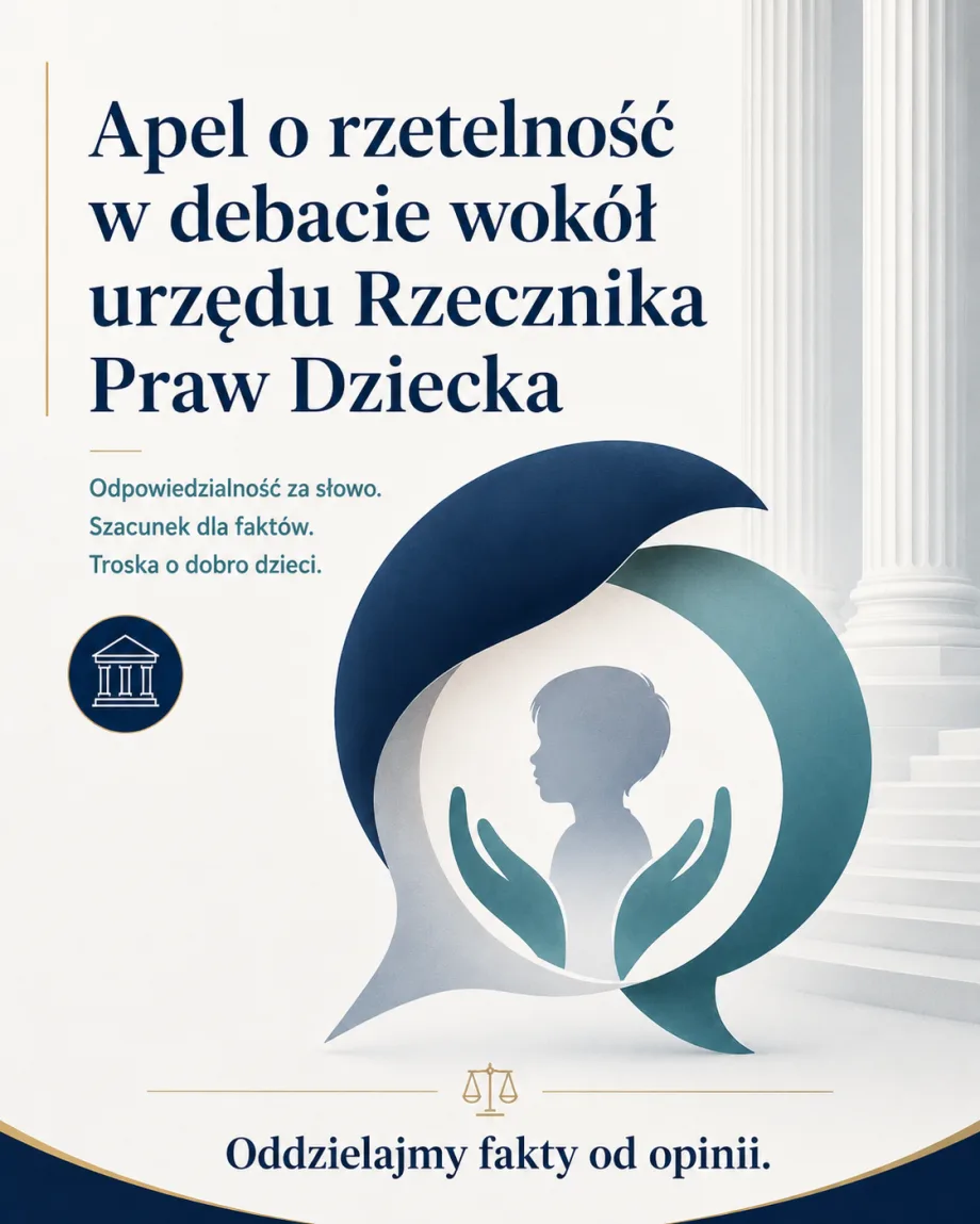 Apel o rzetelność w debacie wokół urzędu RPD